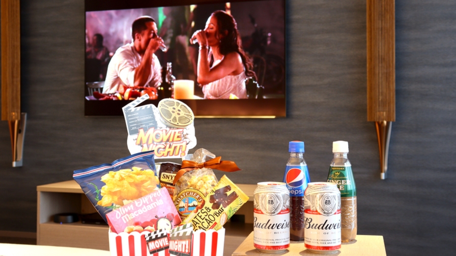 Movie Night　お部屋で映画館の雰囲気を体験　素泊まり